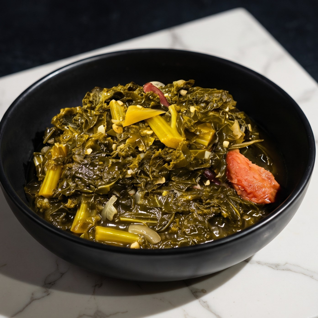 Smothered Kale Greens.