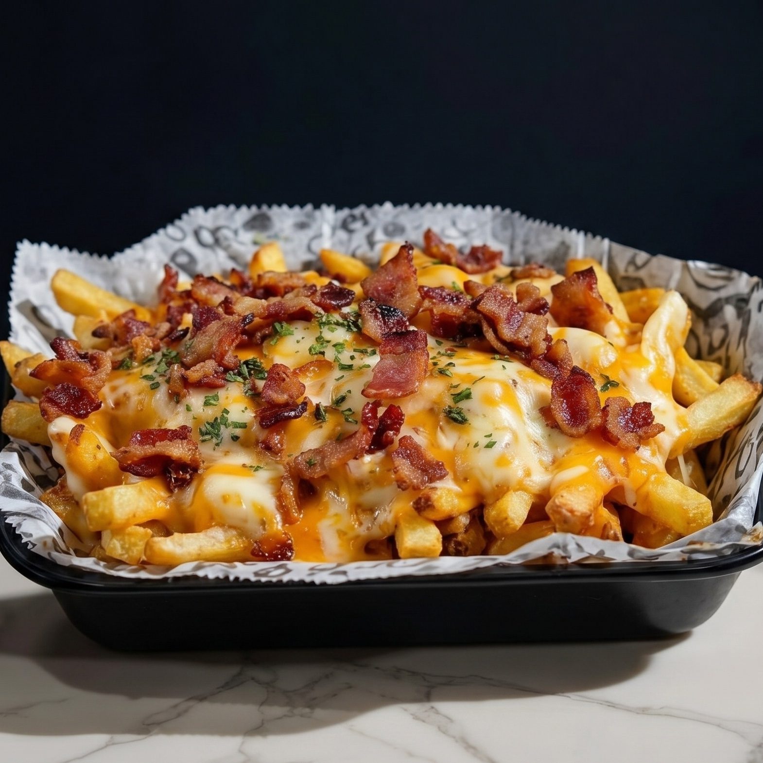 Loaded Cheese Fries.