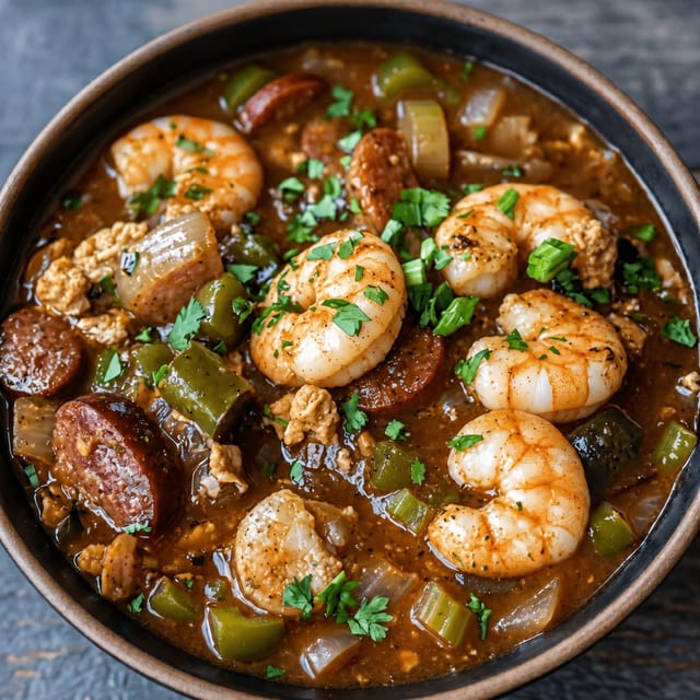 Seafood Gumbo (Send message to verify).