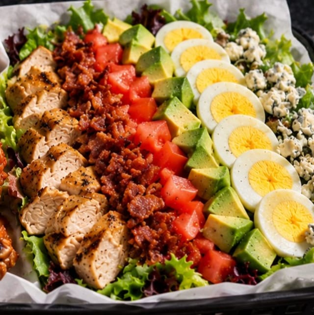 Loaded Chicken Cobb Salad.