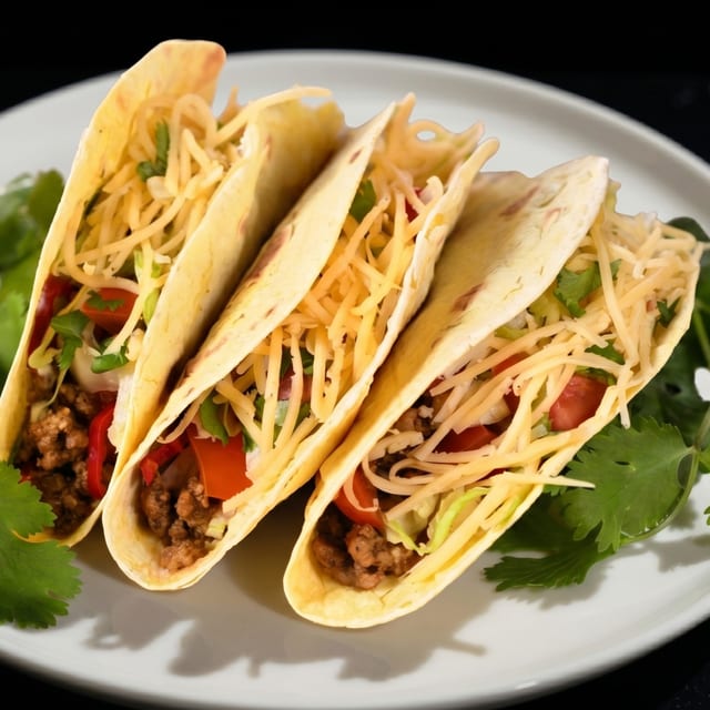 Ground Beef Taco.