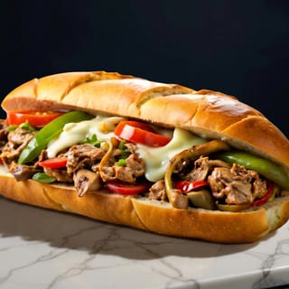 Chicken Philly Cheesesteak