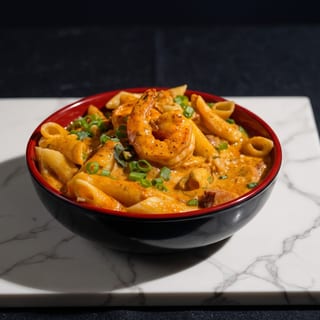Cajun Chicken & Shrimp Pasta Bowl